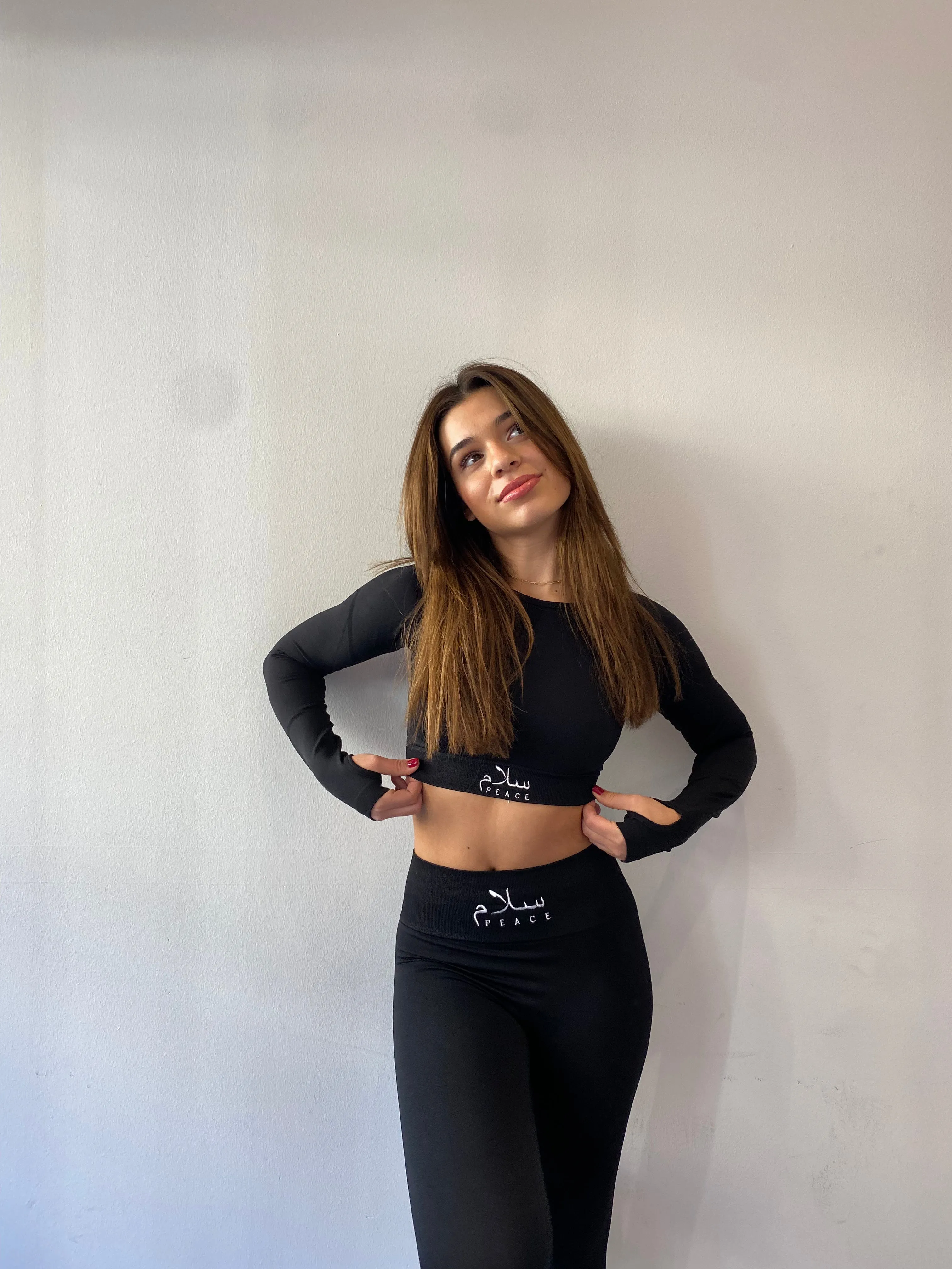 Long Sleeve Peace Gym Set
