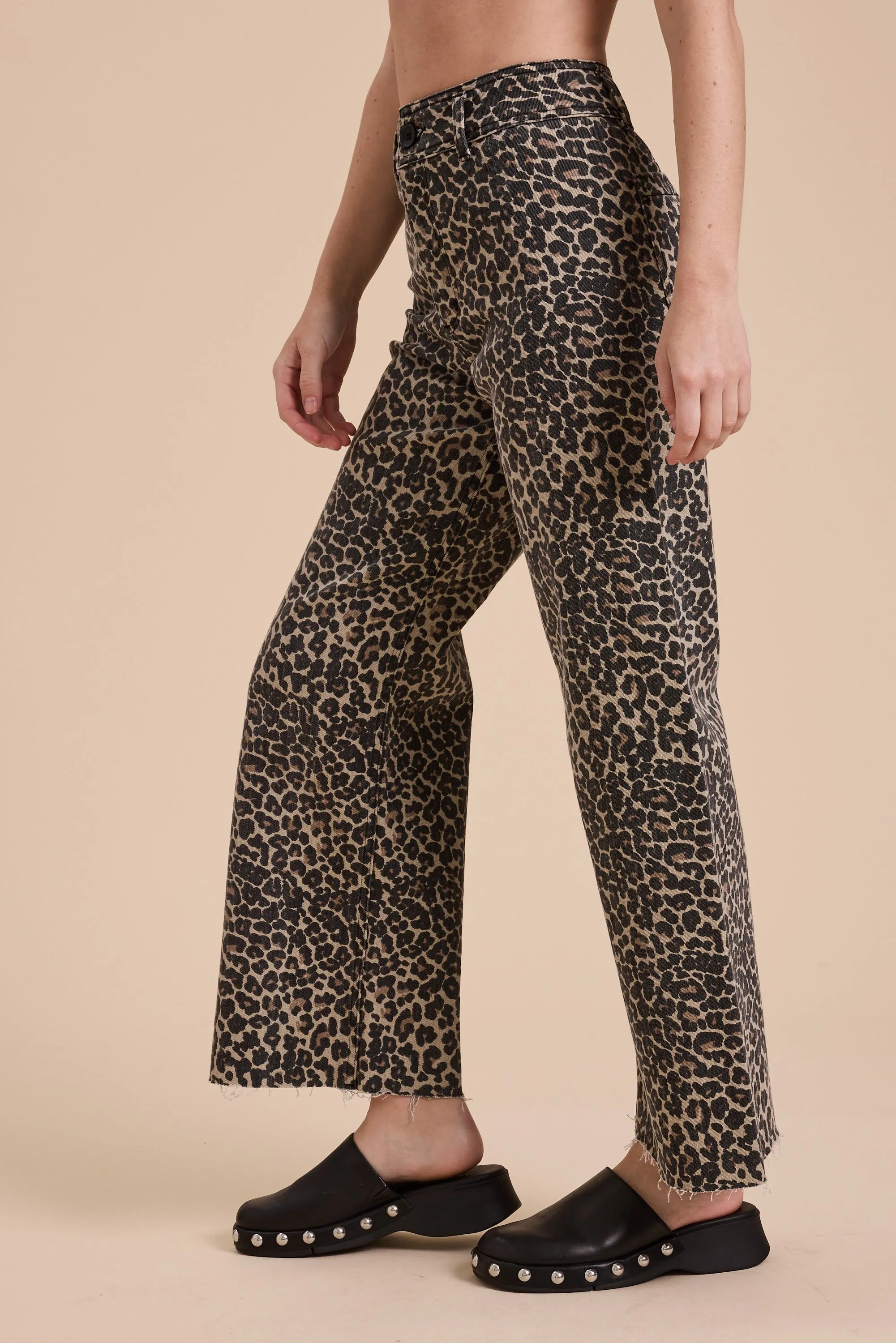 Lorenzo Leopard Pants