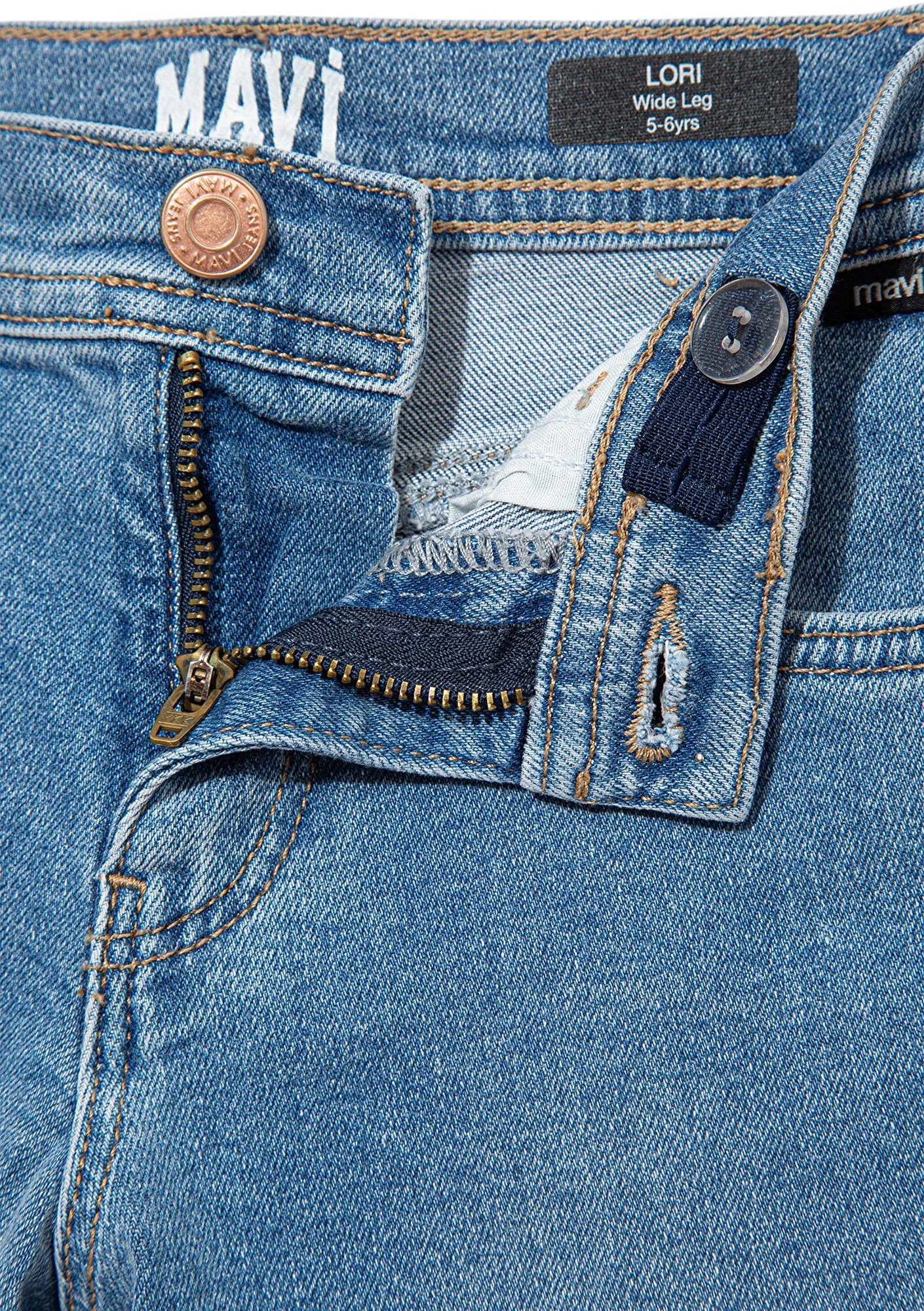 Lori  Light Denim Jean Pants