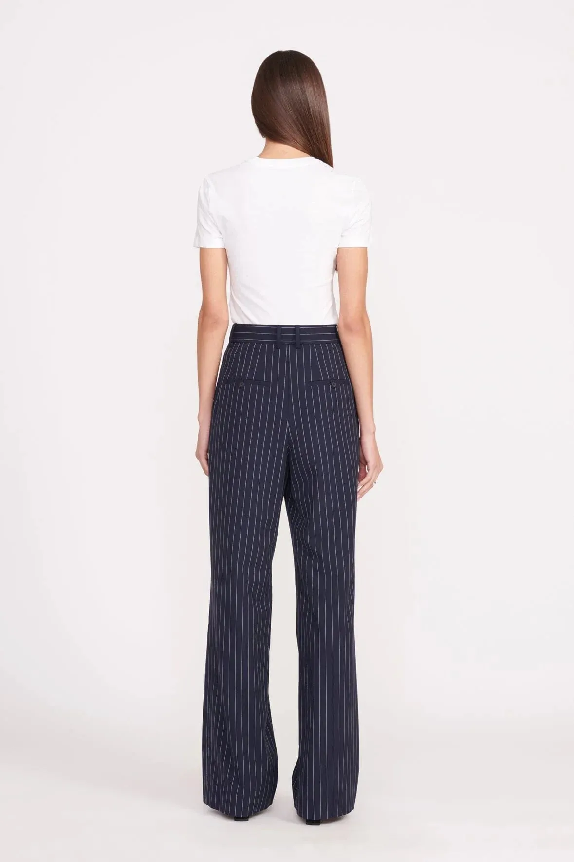 Luisa pant - navy stripe