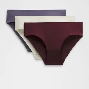 Lululemon InvisiWear Mid-Rise Bikini Underwear 3 Pack size Medium NWT