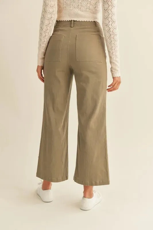 MABLE High Rise Pants with Pockets