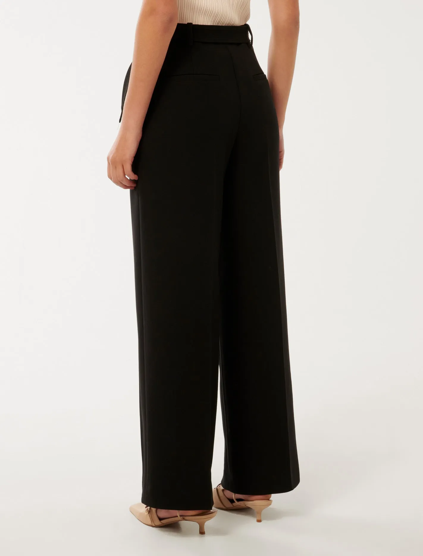 Mariam Belted Wide Leg Pants