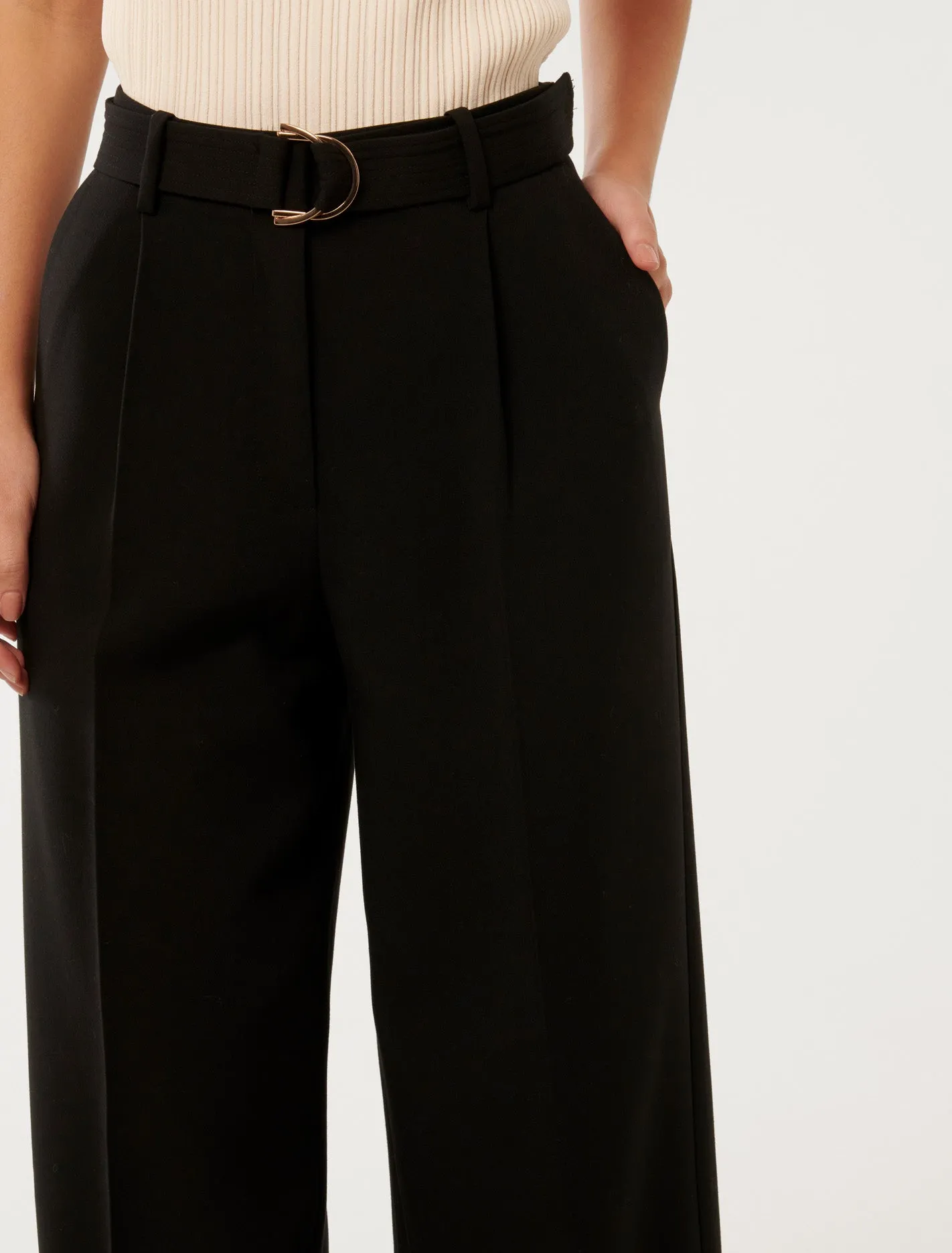 Mariam Belted Wide Leg Pants