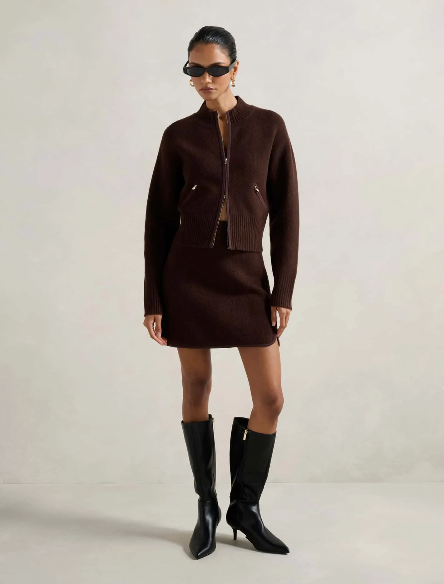 Mariella Petite Knitted A Line Skirt