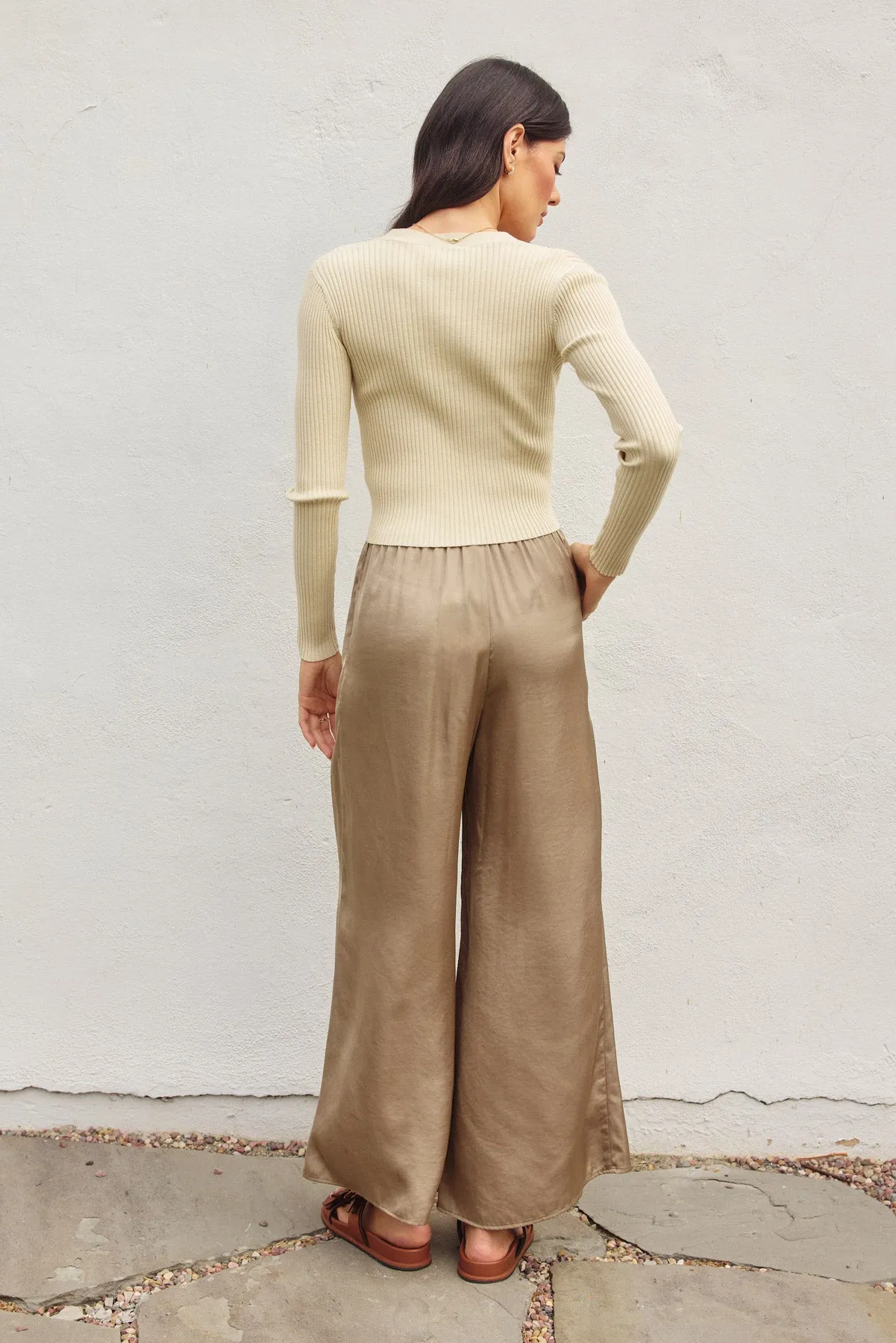 Marty Wide Leg Pull On Pants