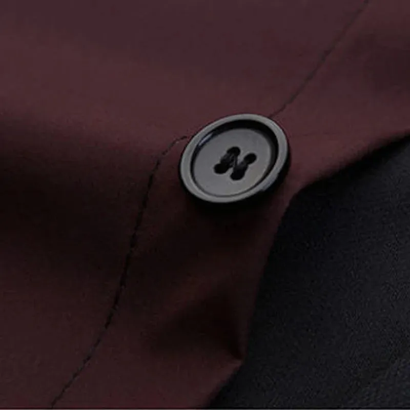 Men's Hooded Lightweight Trench Raincoat