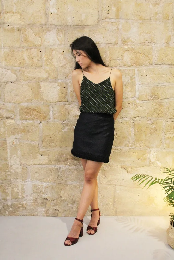 MINI TWEED SKIRT