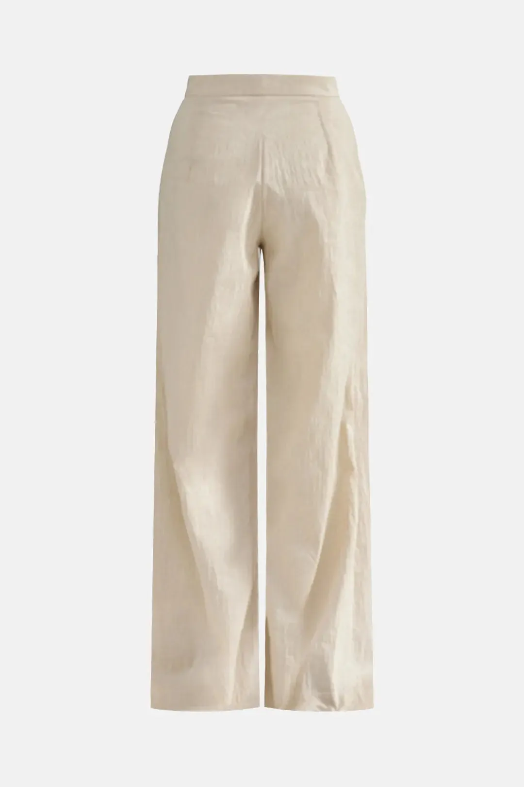 Mireya - Chic Pleated Trousers Woman's Wide Leg
