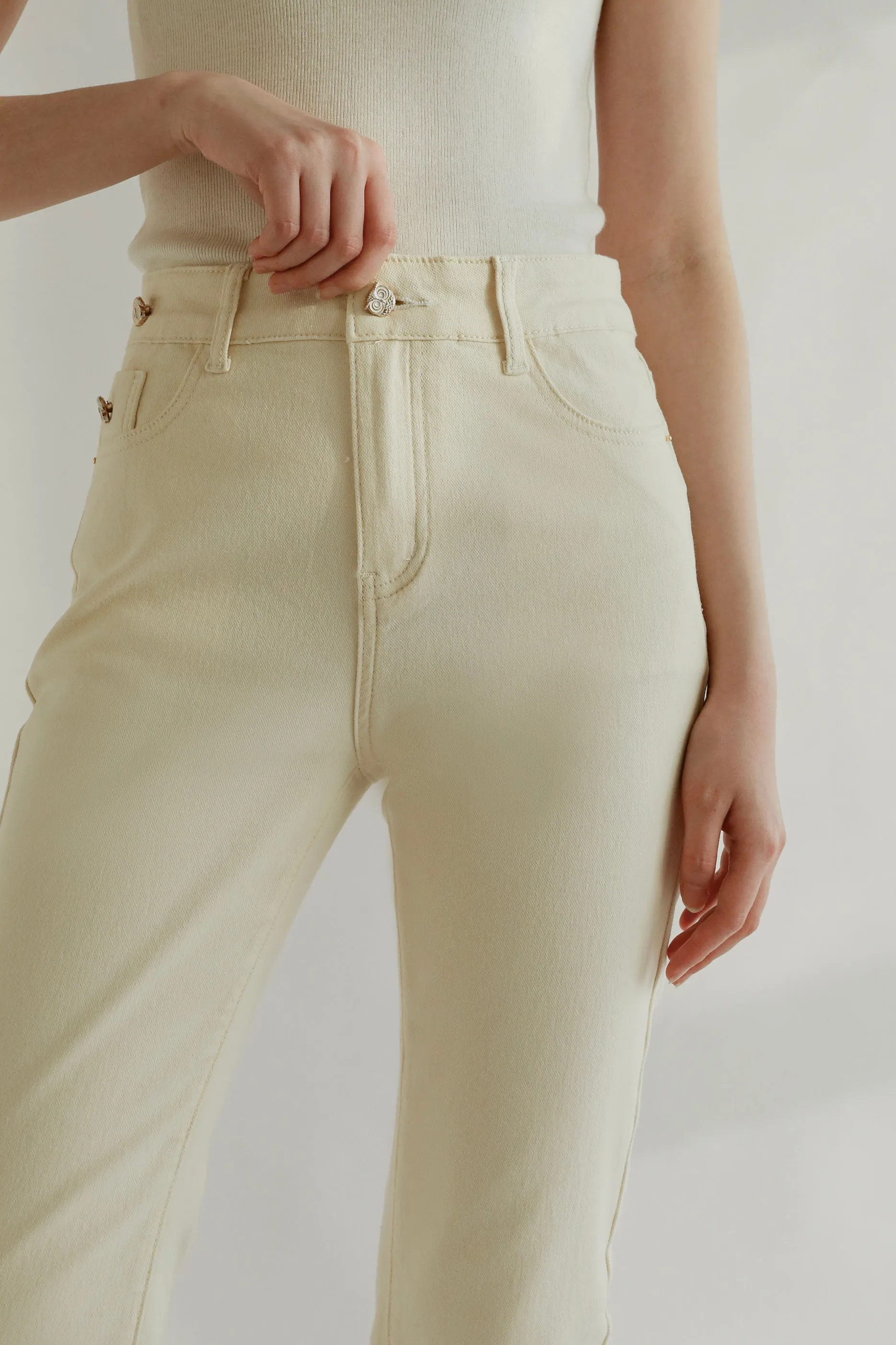Moonshine High-Rise Straight Jeans