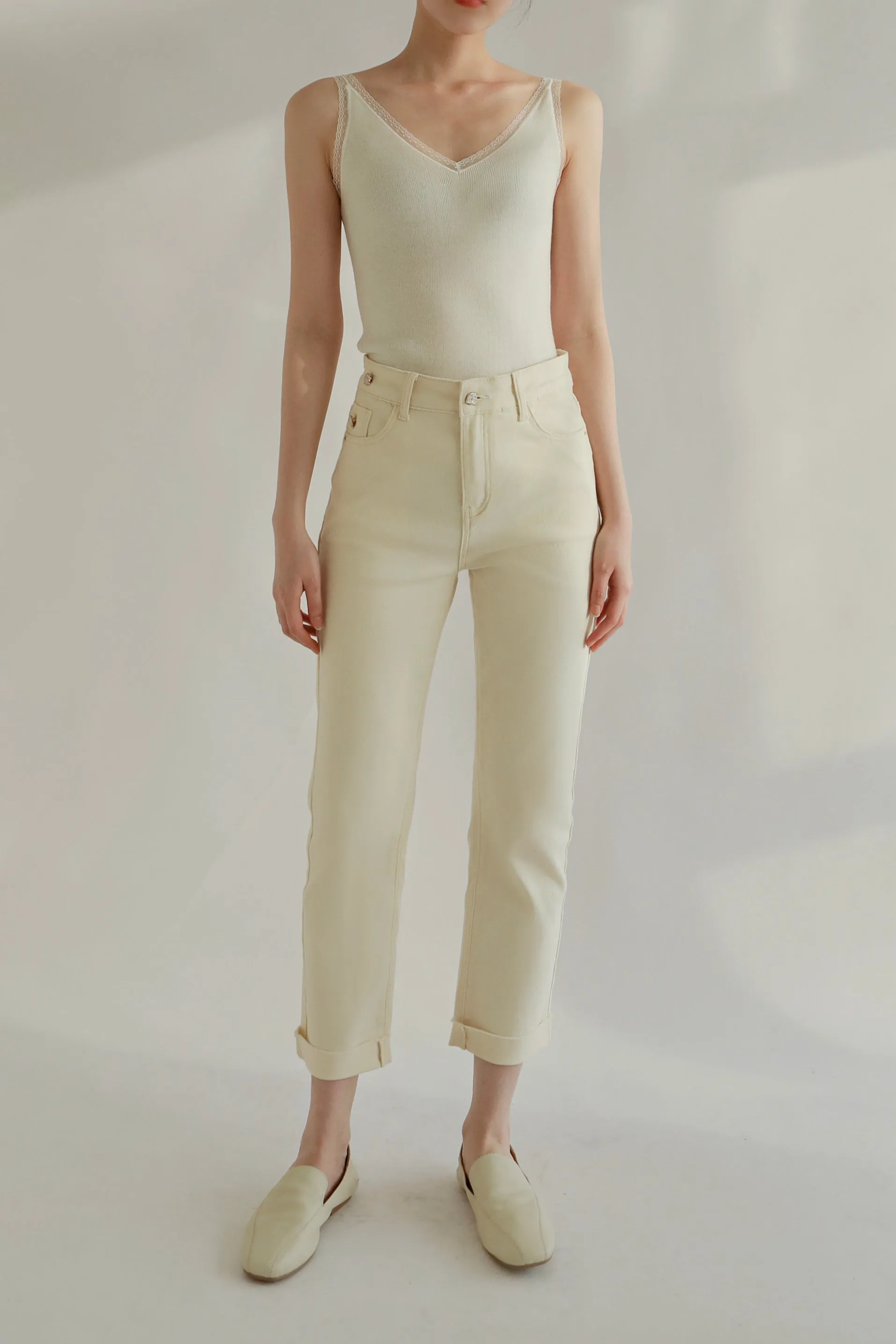 Moonshine High-Rise Straight Jeans