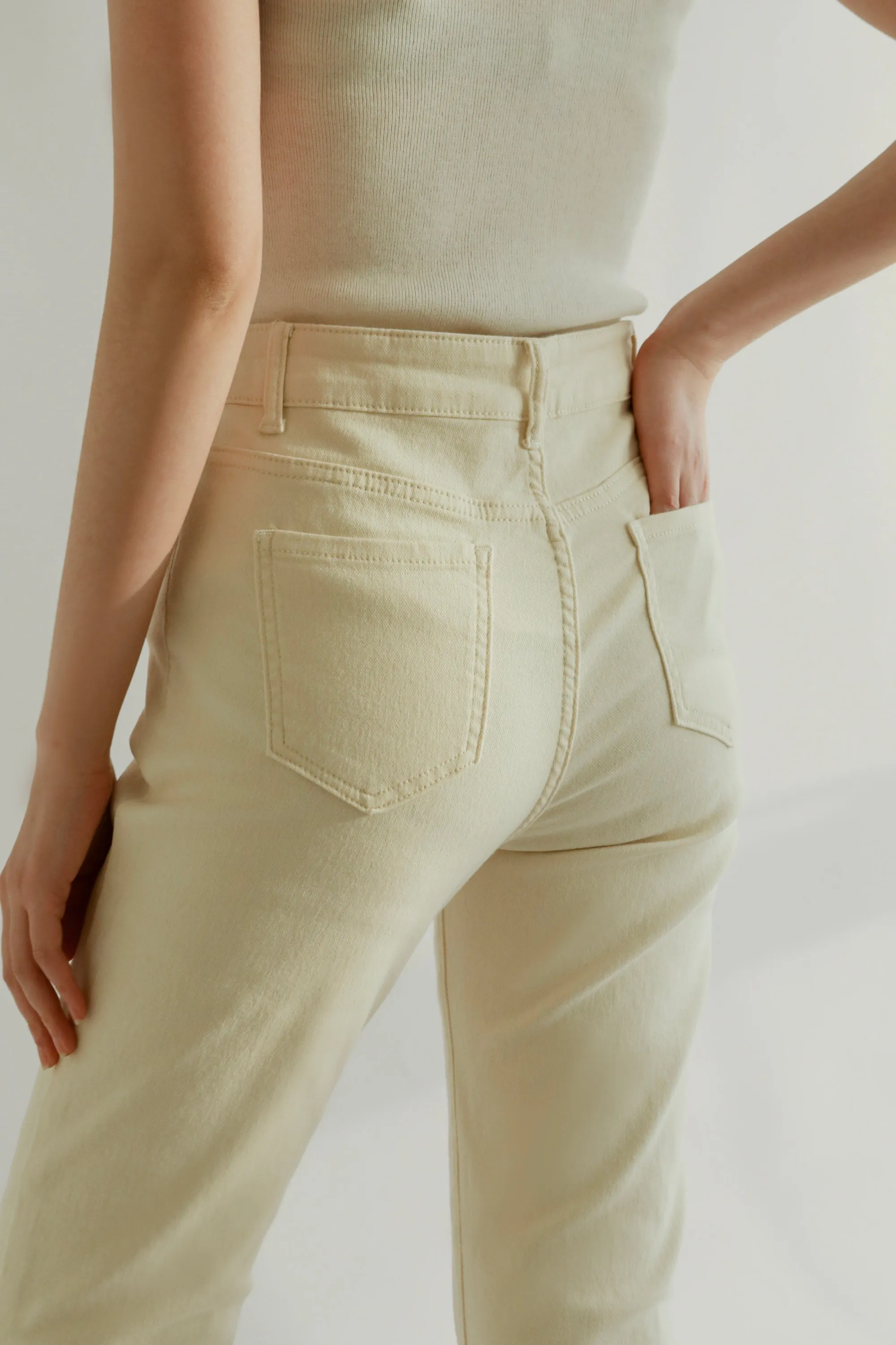 Moonshine High-Rise Straight Jeans