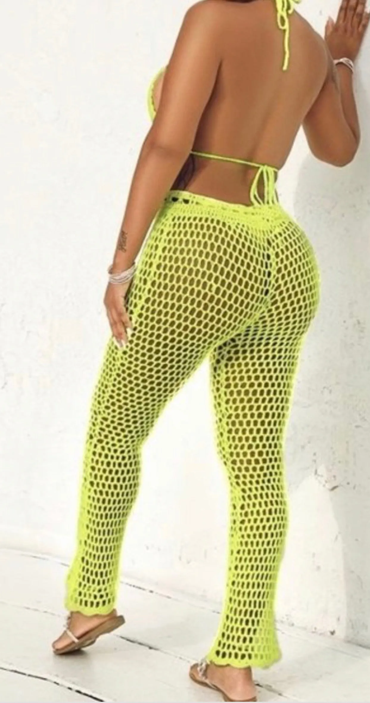Neon Country Gal Poolside swimsuit coverup