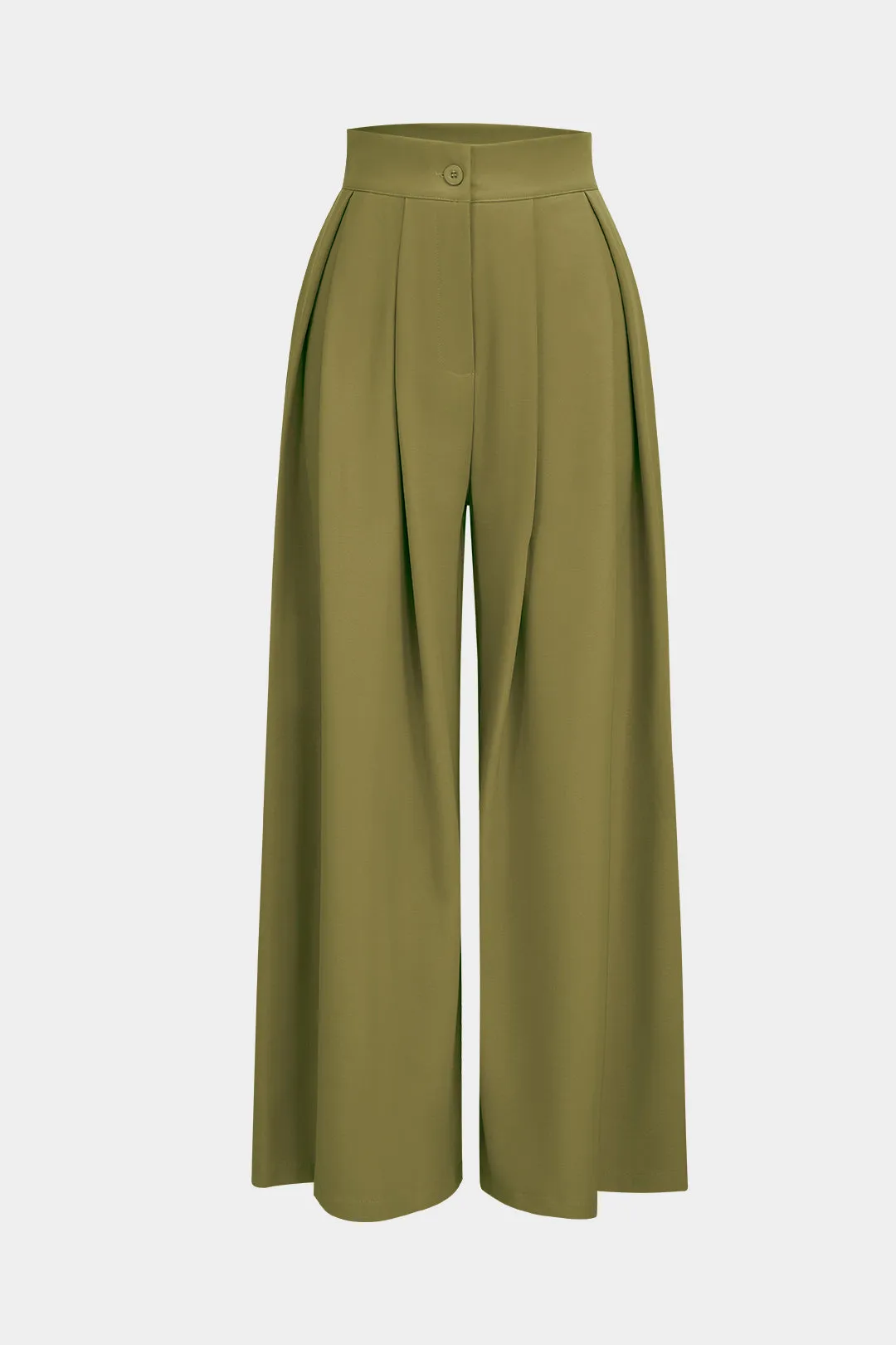 Noemi - Elegant Flow Women's Wide Leg Pleated Trousers
