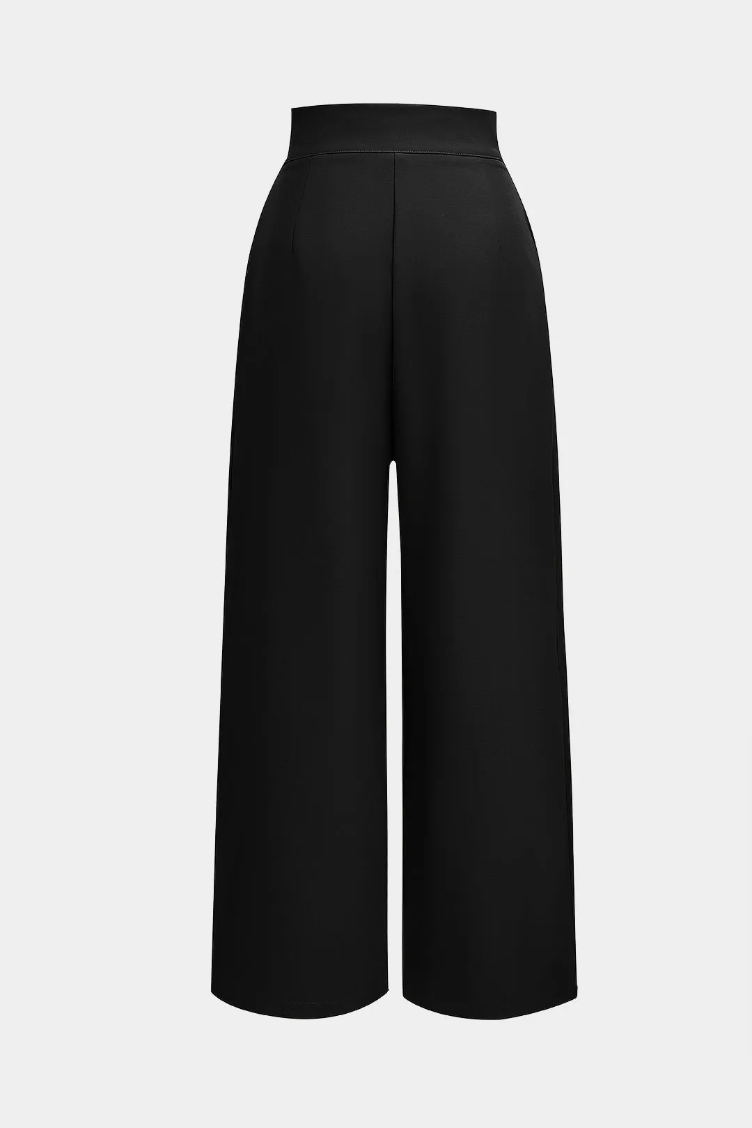 Noemi - Elegant Flow Women's Wide Leg Pleated Trousers