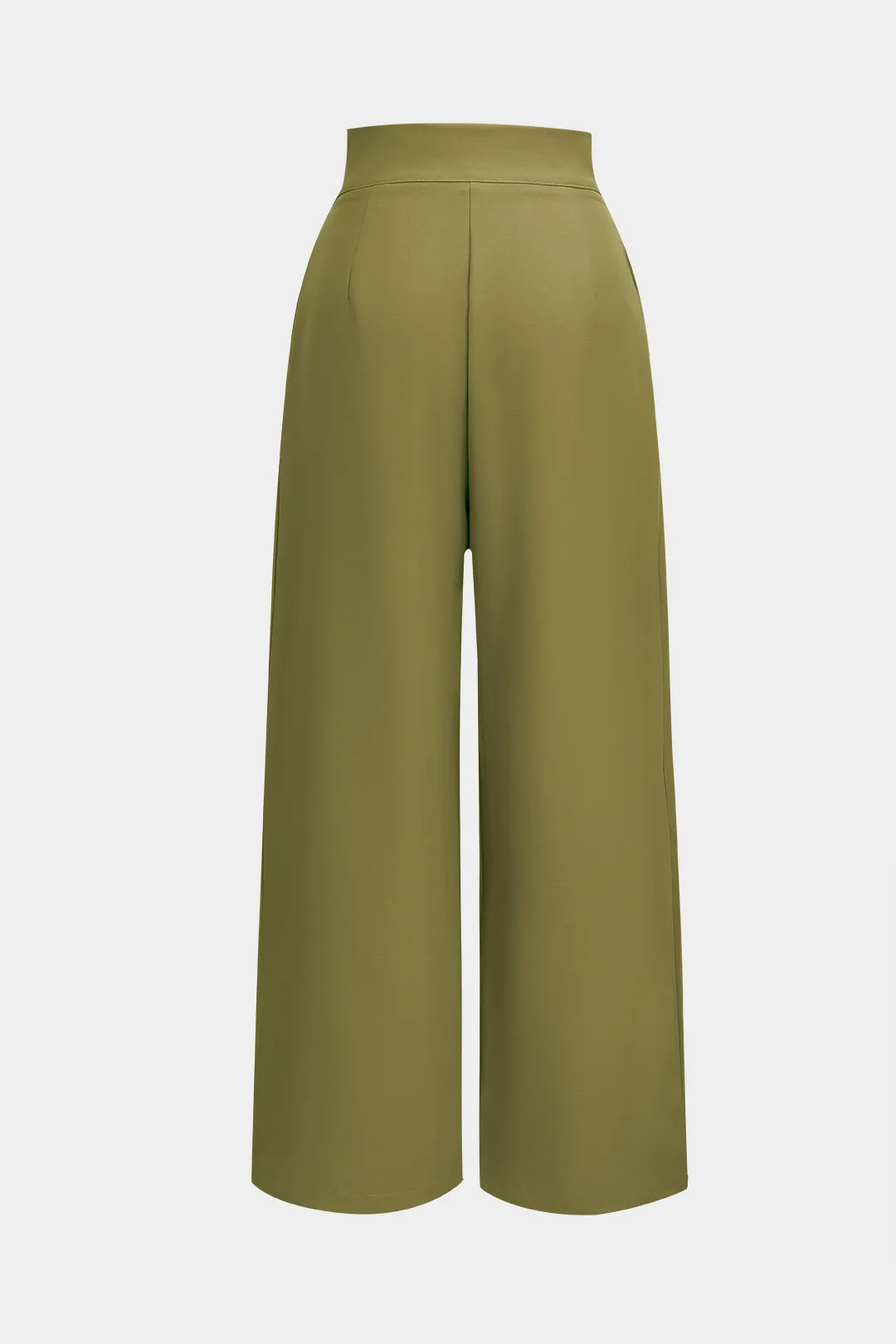 Noemi - Elegant Flow Women's Wide Leg Pleated Trousers
