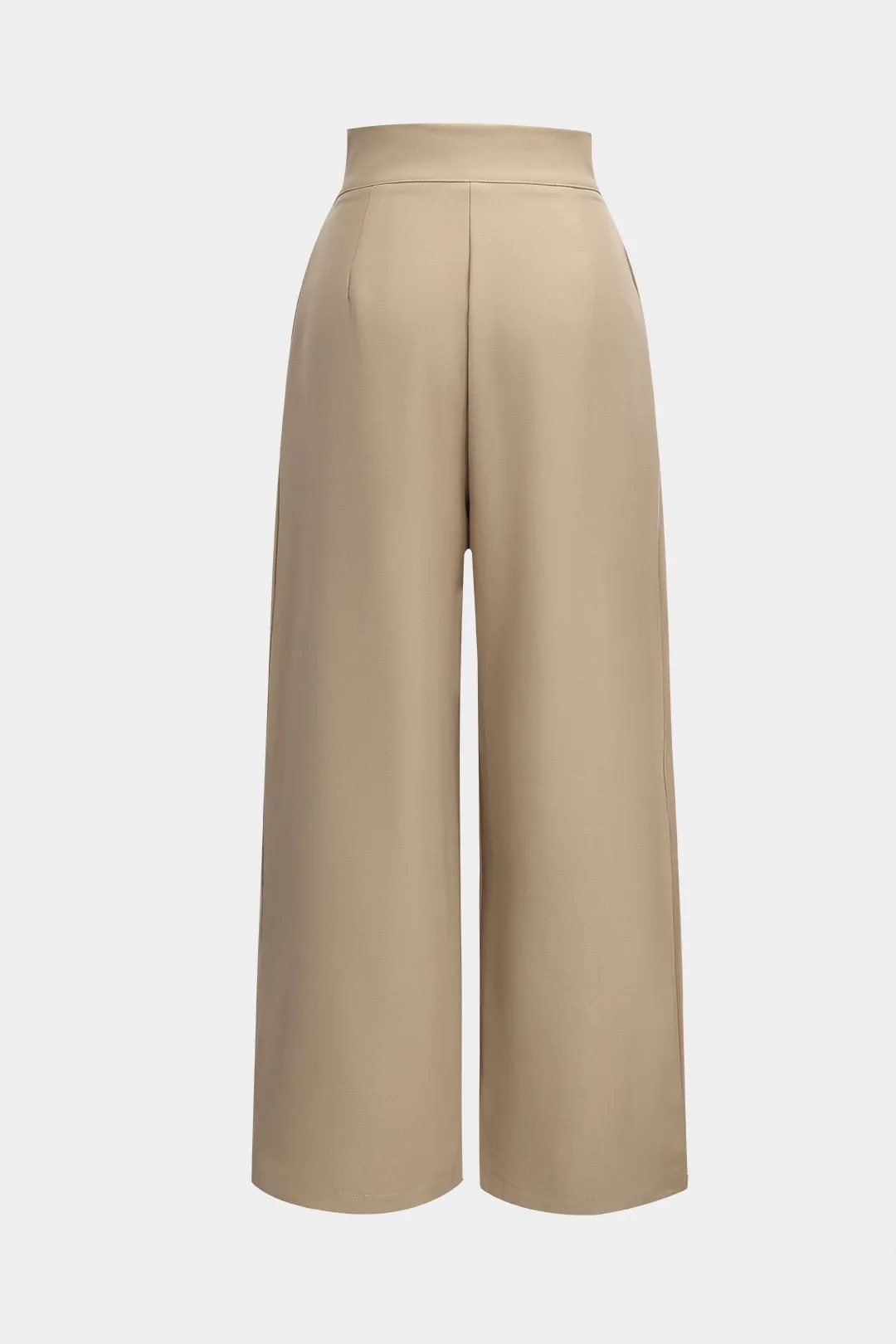 Noemi - Elegant Flow Women's Wide Leg Pleated Trousers