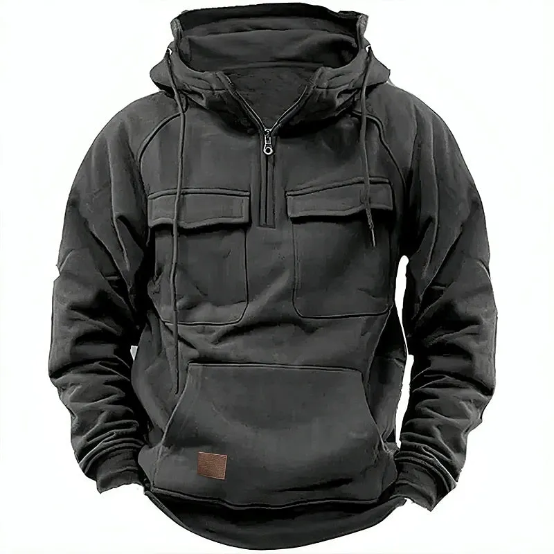 Nolan™ | Comfortable winter hoodie with zipper
