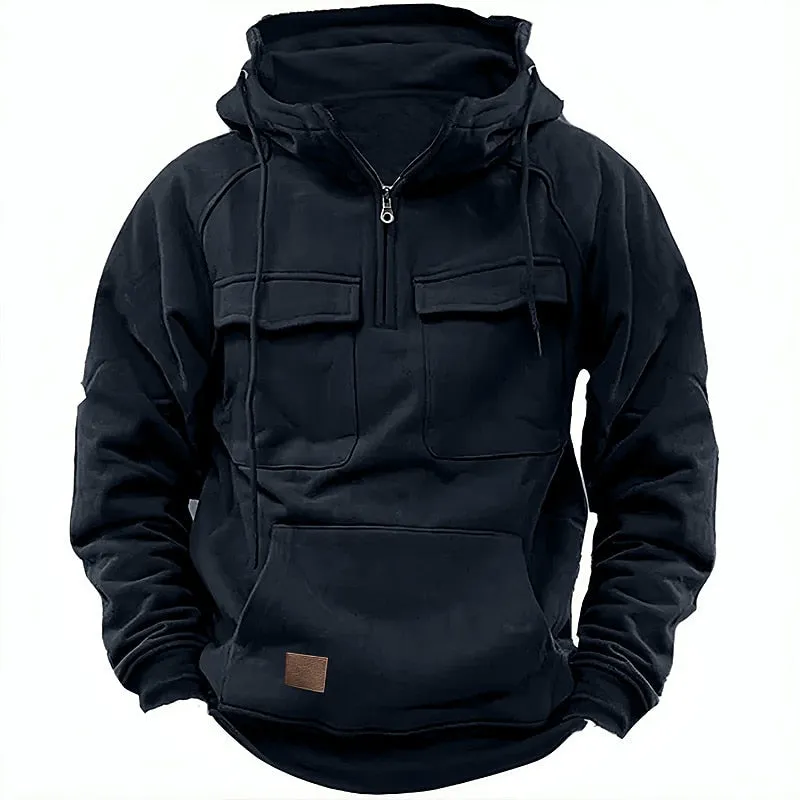 Nolan™ | Comfortable winter hoodie with zipper