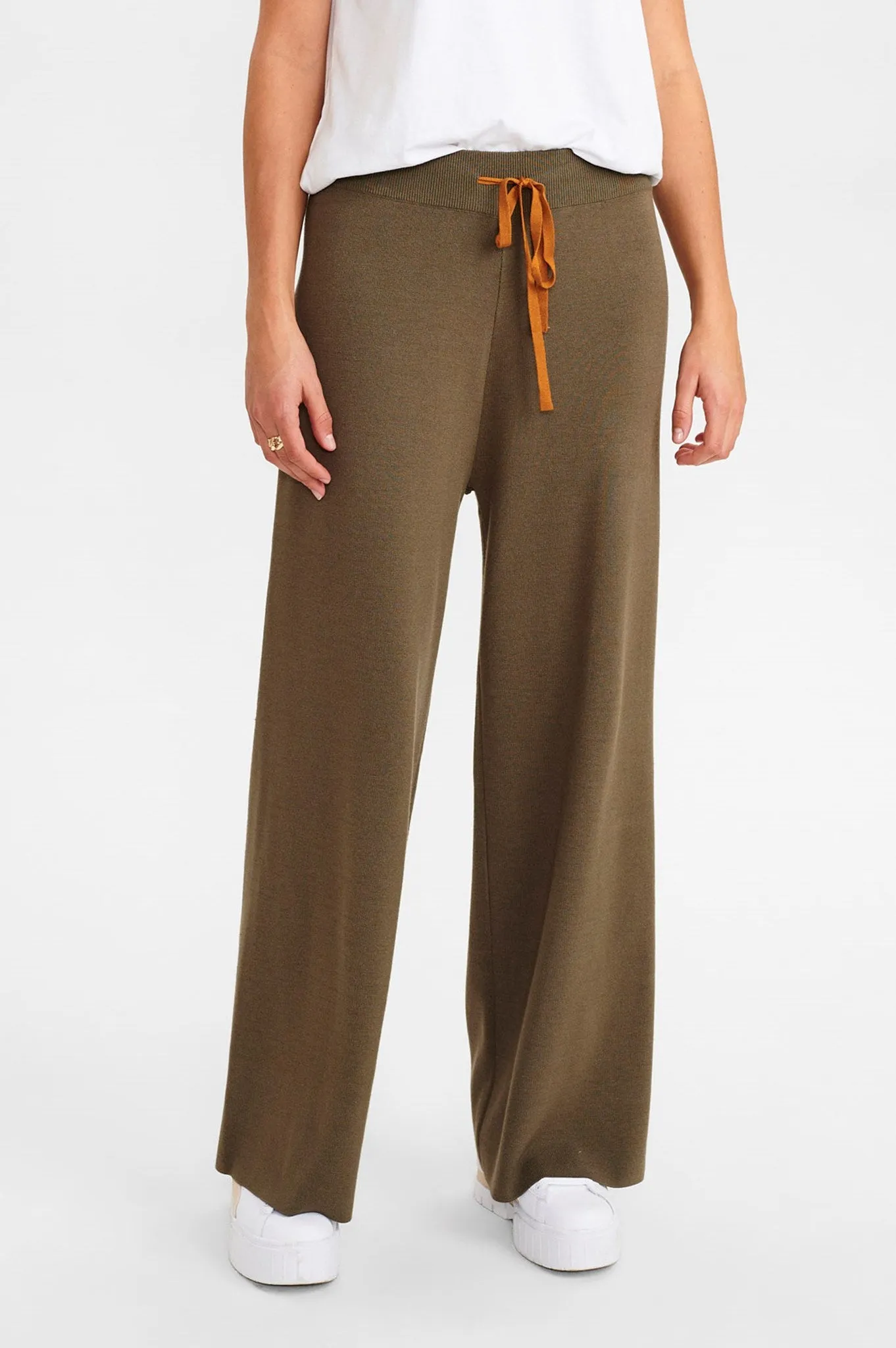 NUMALONE KNIT PANTS - Grape leaf
