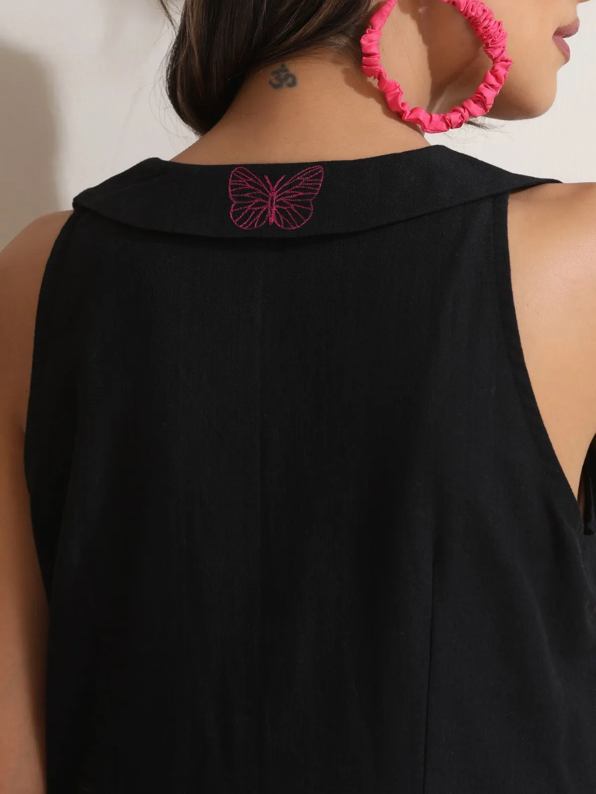 Nyssa - Halter neck midi dress