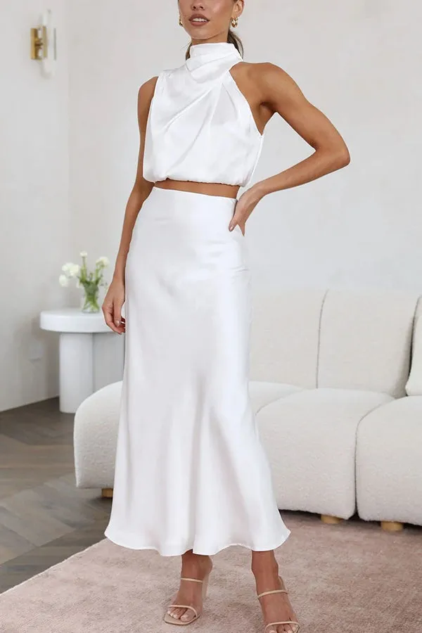 Nyx - Halter & Skirt Two-Piece Set