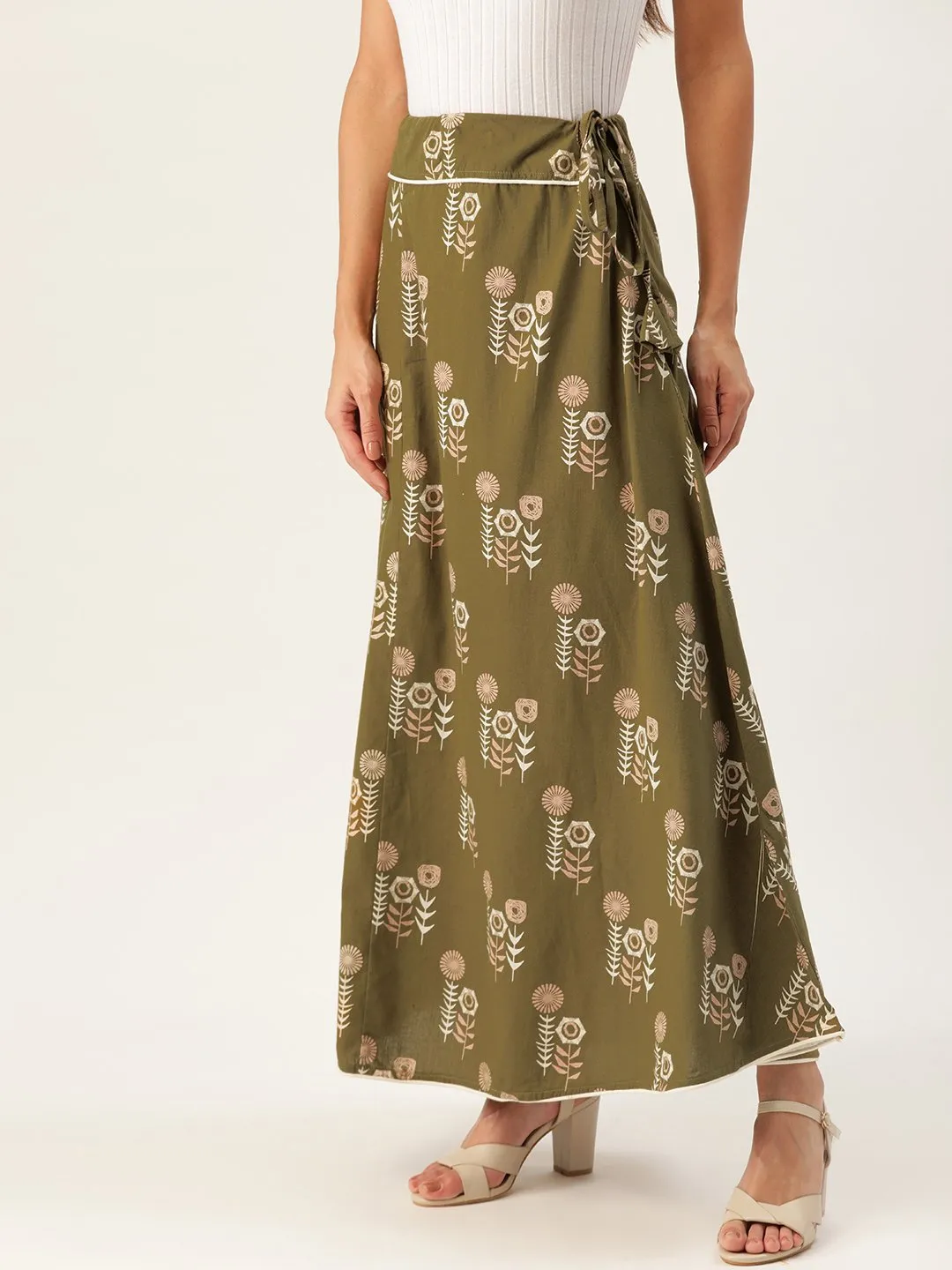 Olive Green Skirt