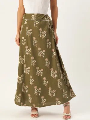Olive Green Skirt