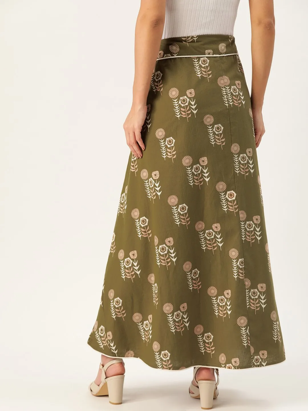 Olive Green Skirt
