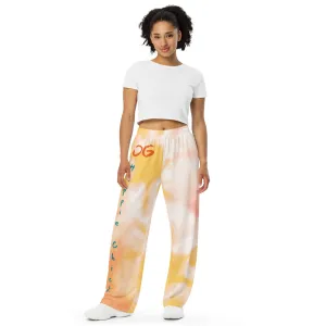 Orange Tie Dye Unisex Pants - OG Hippie Chick