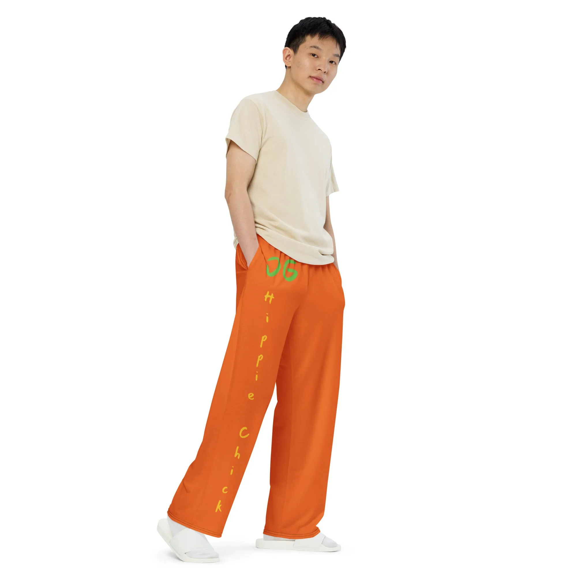 Orange Unisex Pants - OG Hippie Chick