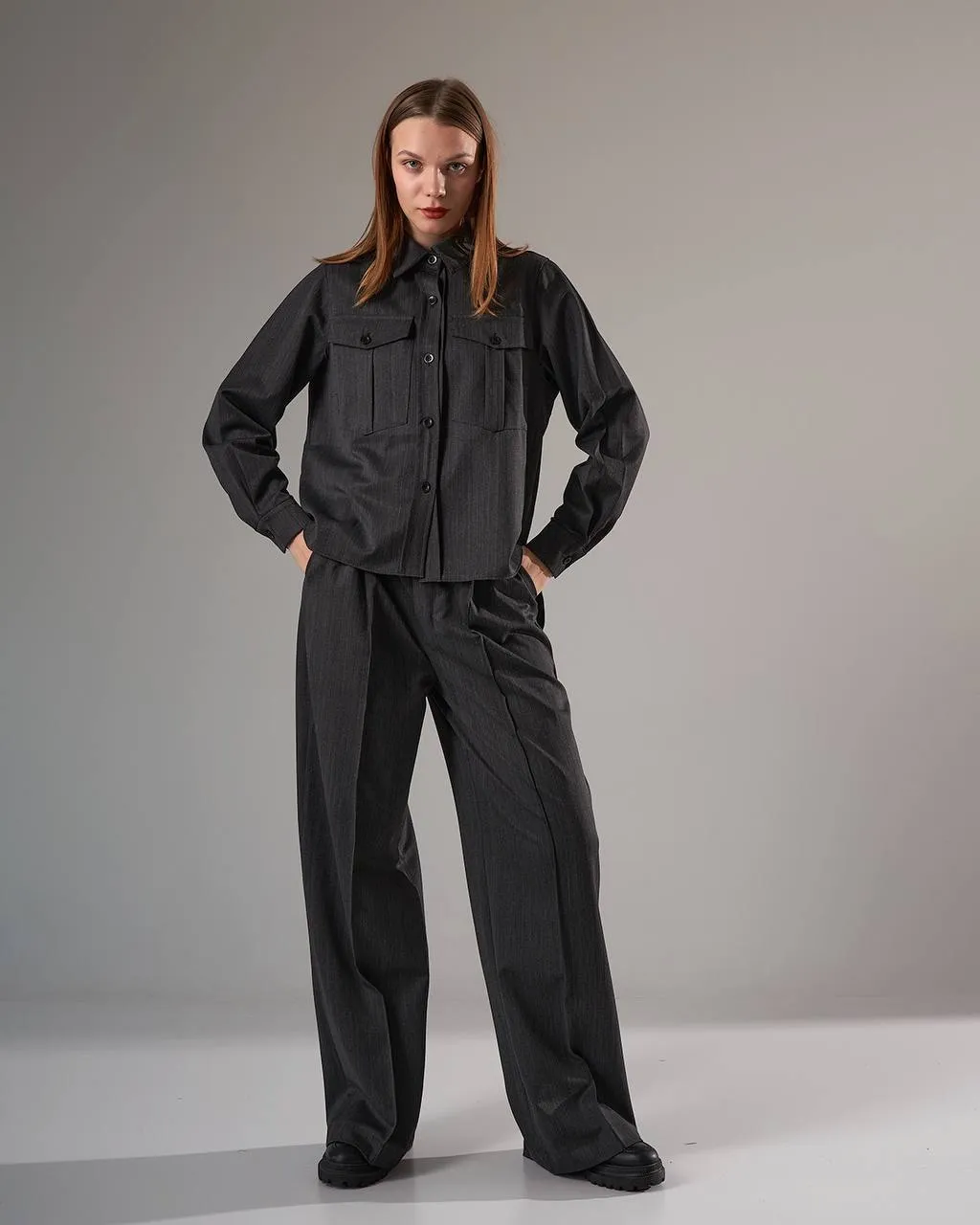 Pants in Grey  -  MARSEL