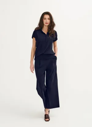 Pants | Travel Jersey | Kona | Black-Blue