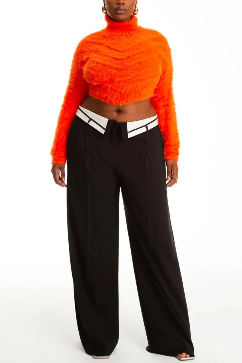 PJ660 High-Rise Wide Pants