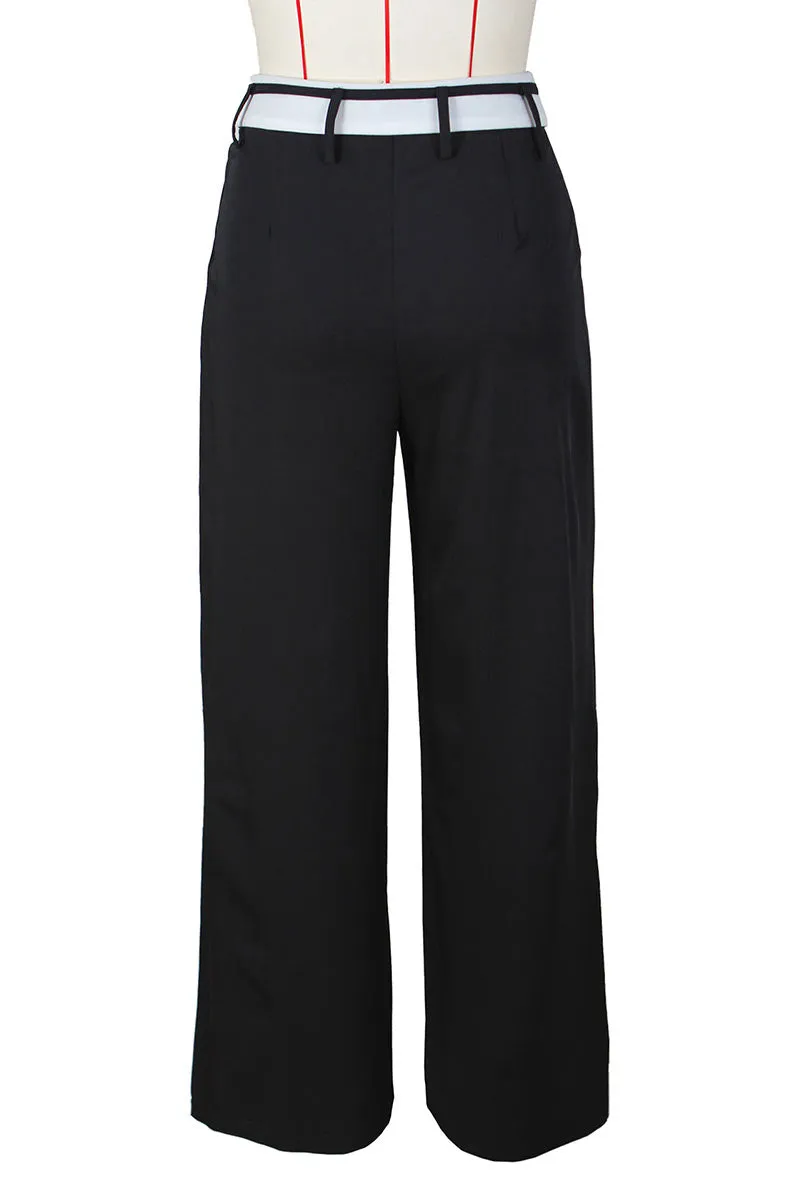 PJ660 High-Rise Wide Pants