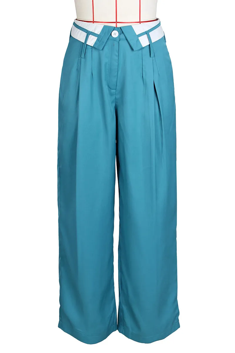 PJ660 High-Rise Wide Pants