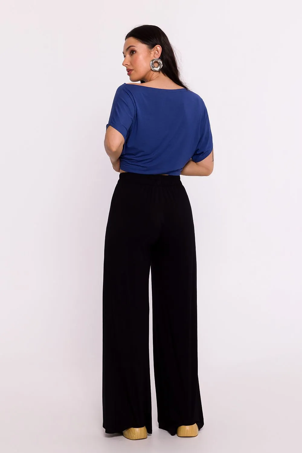 Pleated High-Rise Trousers Luxe