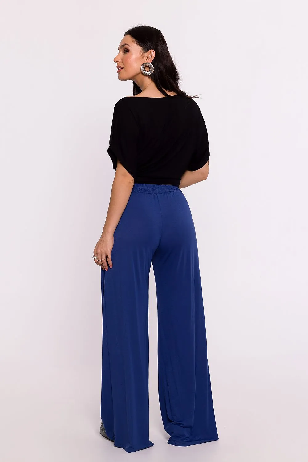 Pleated High-Rise Trousers Luxe