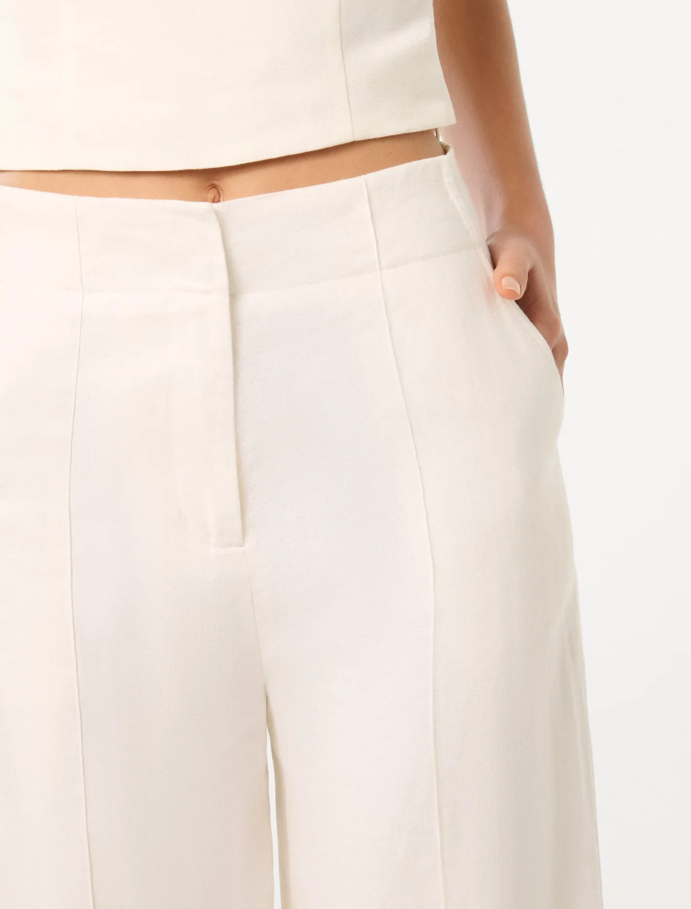 Posey Linen Wide Leg Pants