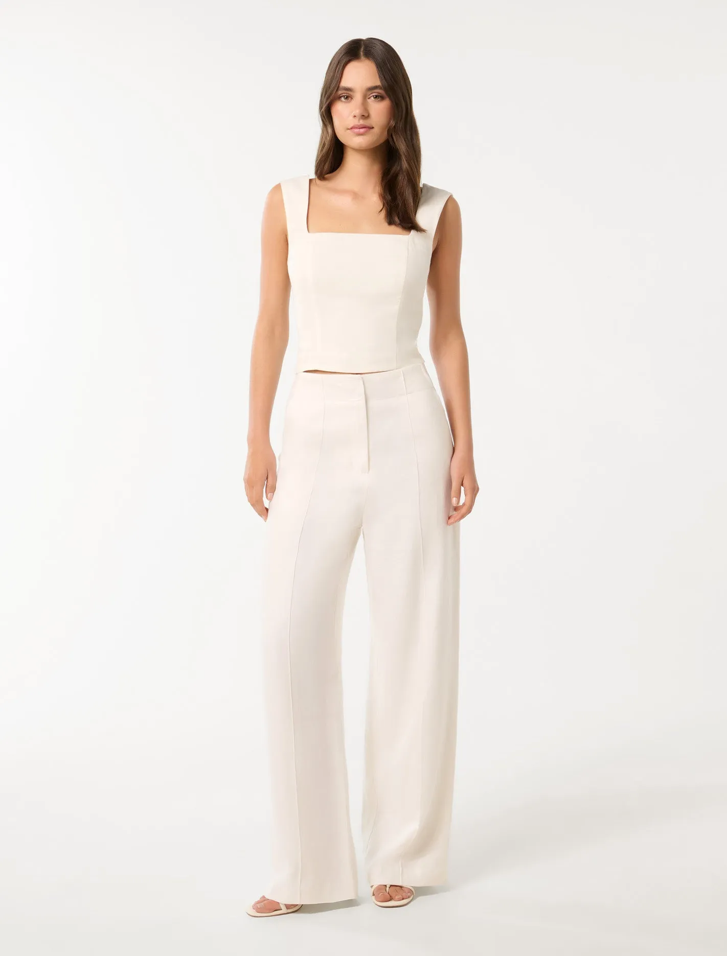 Posey Linen Wide Leg Pants