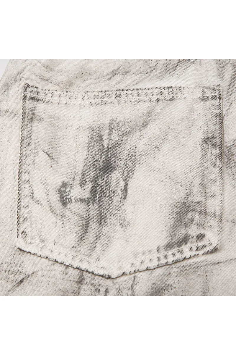 PQ3307 Tie Dye Denim Jeans