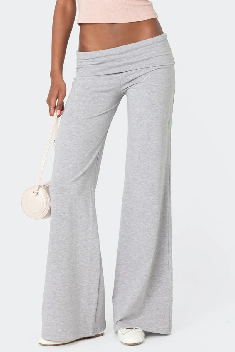 PR3318 Wide Leg Sweatpants