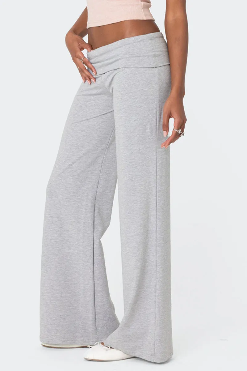 PR3318 Wide Leg Sweatpants