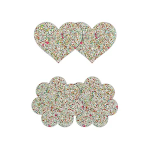 Pretty Pasties Heart/Flower Glow 2 sets