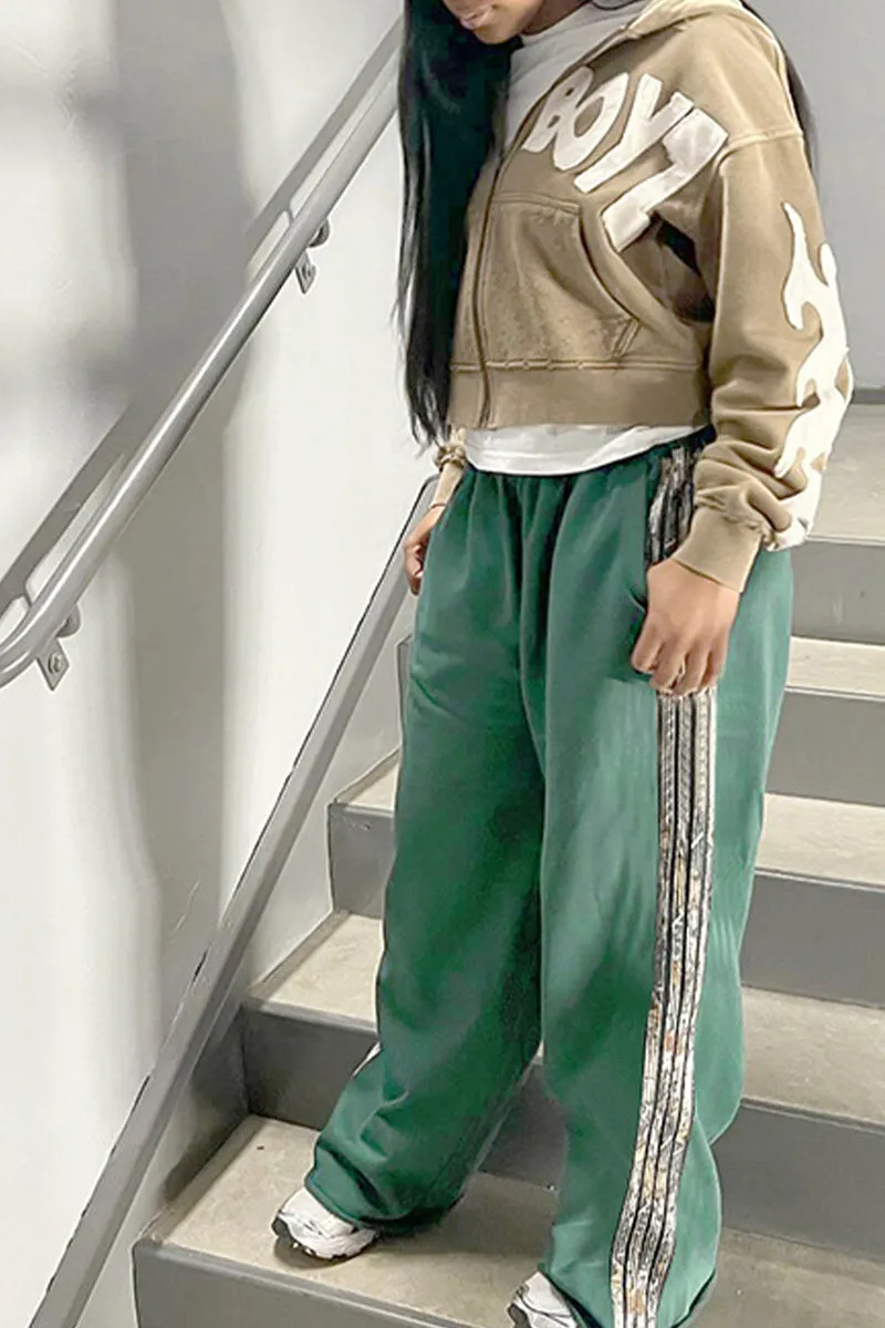 PS3285 High Rise Sweatpants