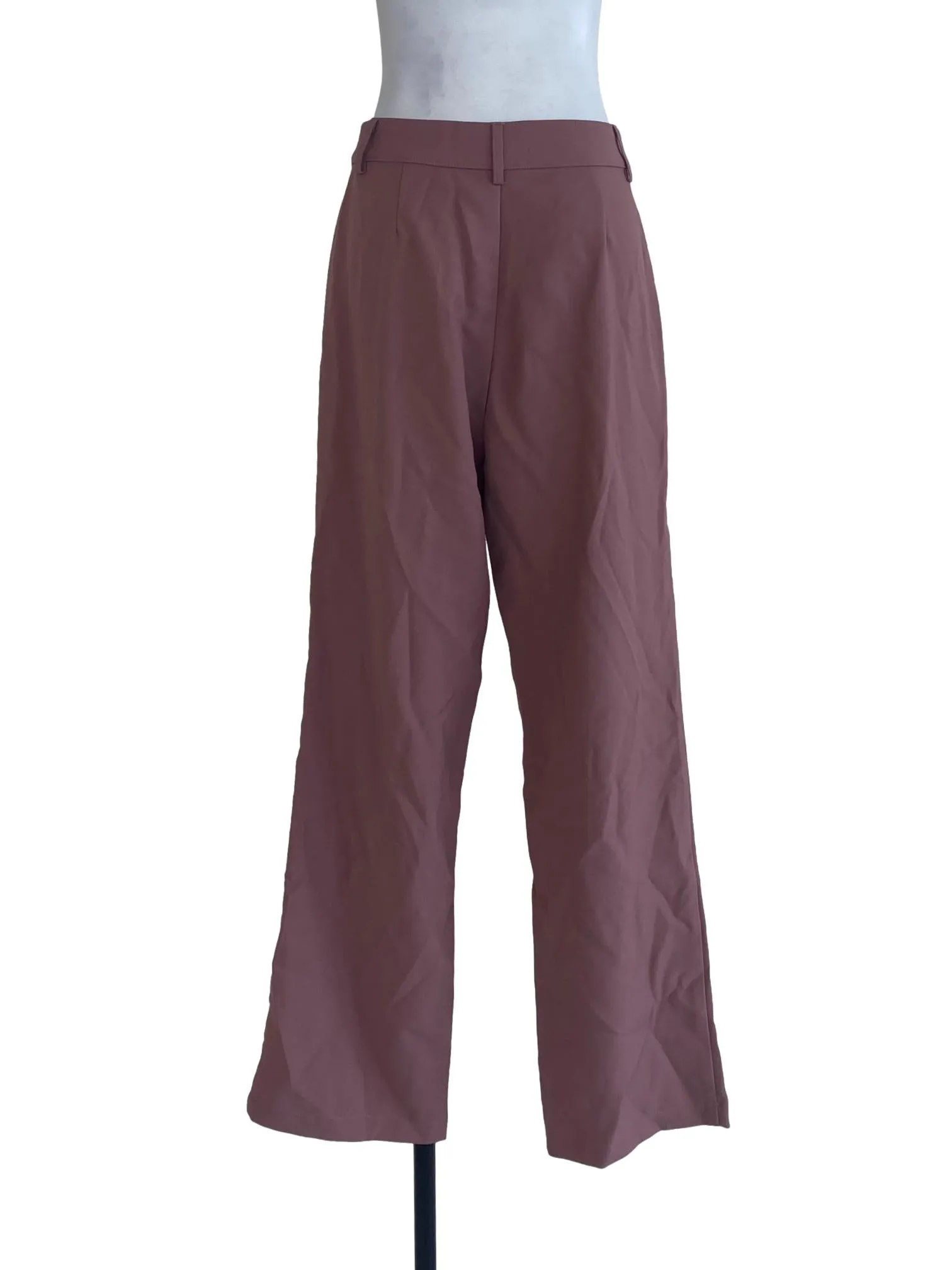 Purple Plain Long Pants