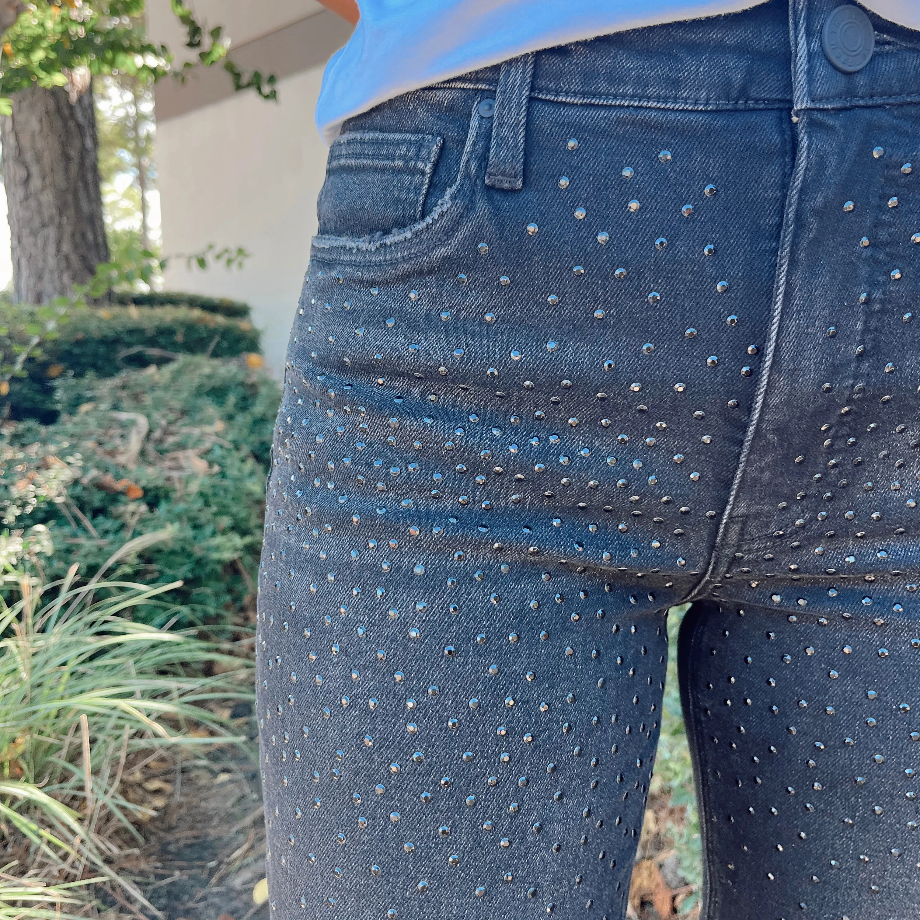 Rachael High Rise Fab Ab Black Jeans~ KUT