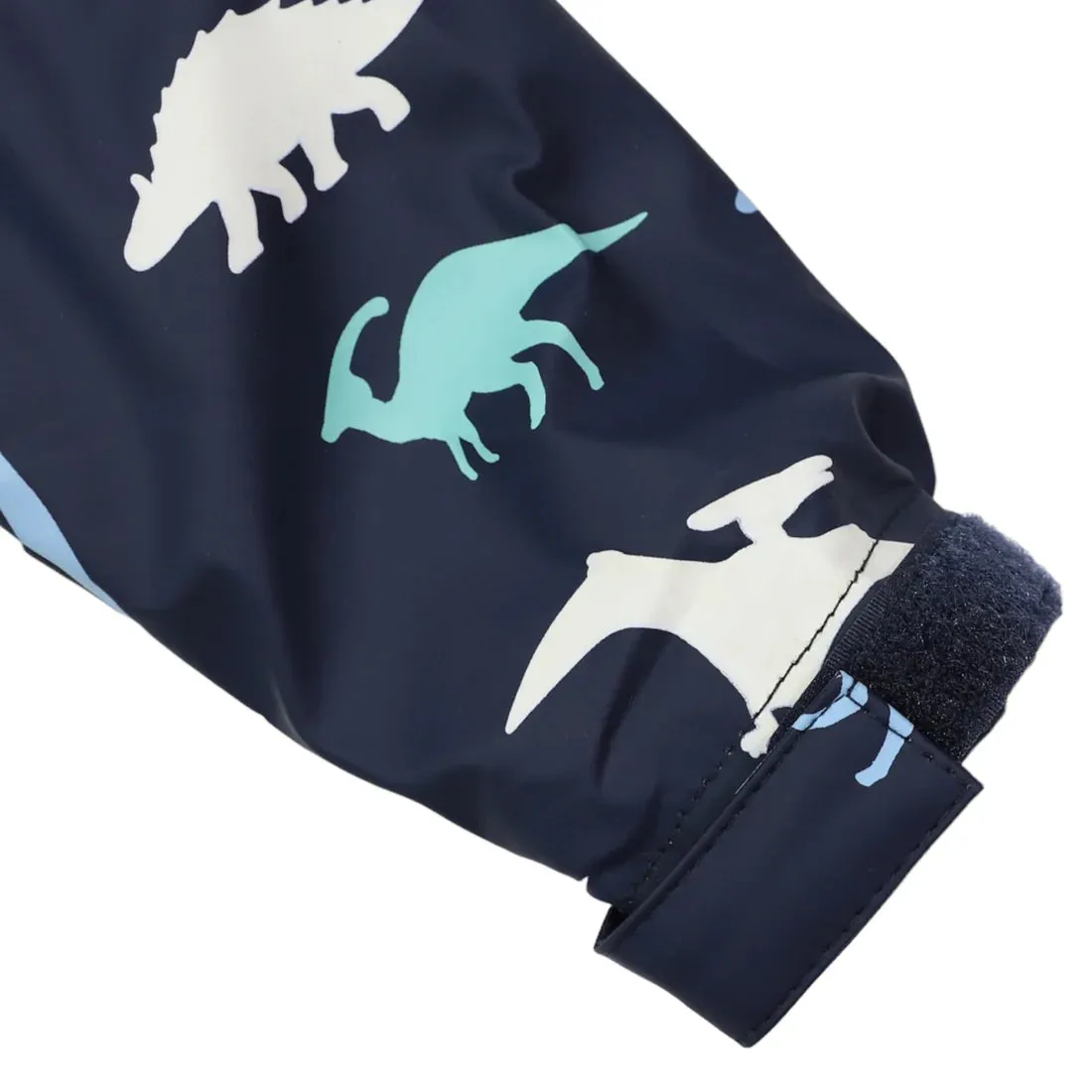 Raincoat - Colour Change Dinosaur - Navy