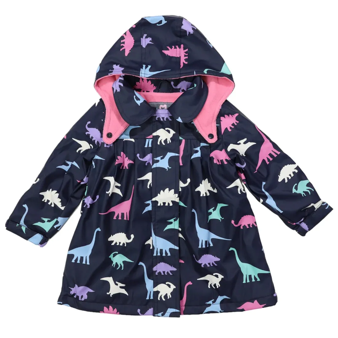 Raincoat - Colour Change Dinosaur - Navy