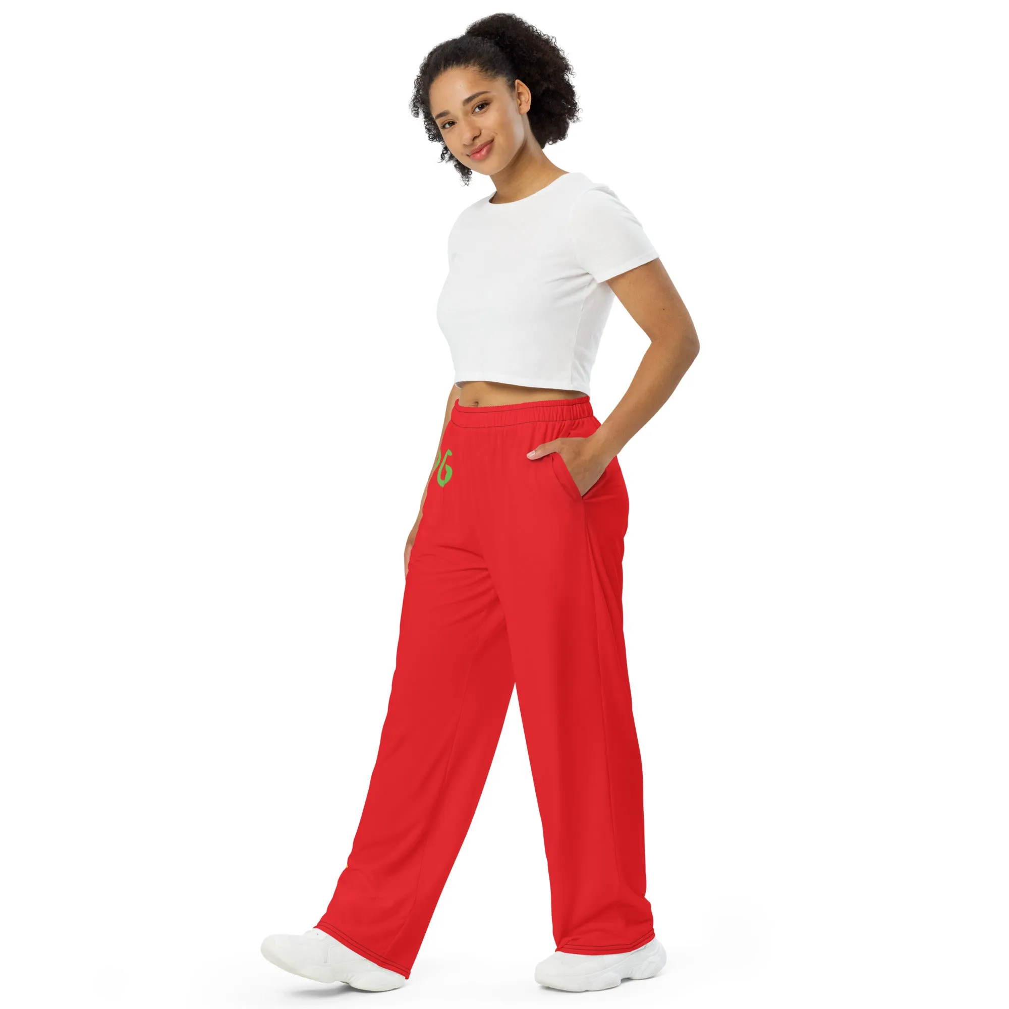 Red Unisex Pants - OG Hippie Chick